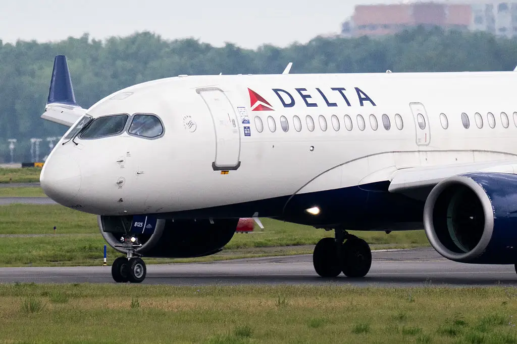 Delta Airlines has issued a statement on Friday's emergency landing (SAUL LOEB/AFP via Getty Images)
