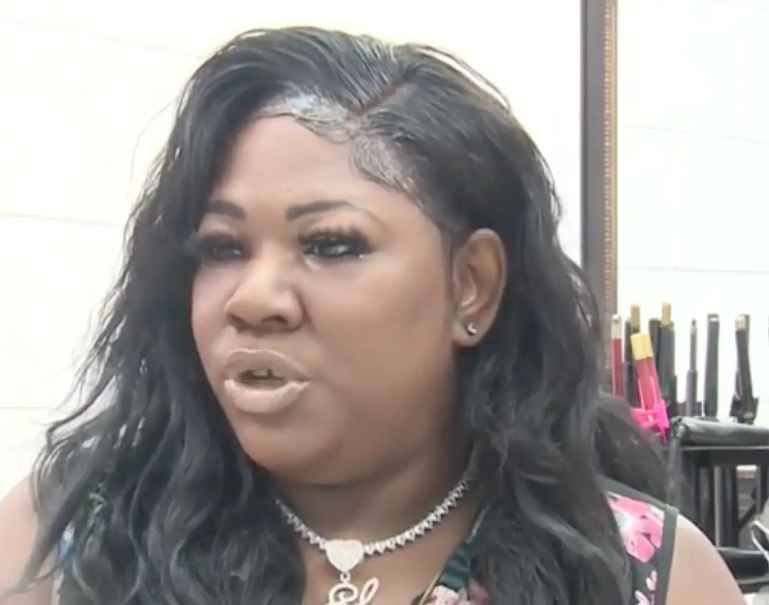 Concerned resident Star Appleberry speaks after Noah's death. Credit; WAPT TV News
