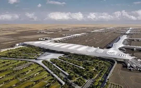 The airport is set for completion in 2032 (Mitsubishi Heavy Industries)