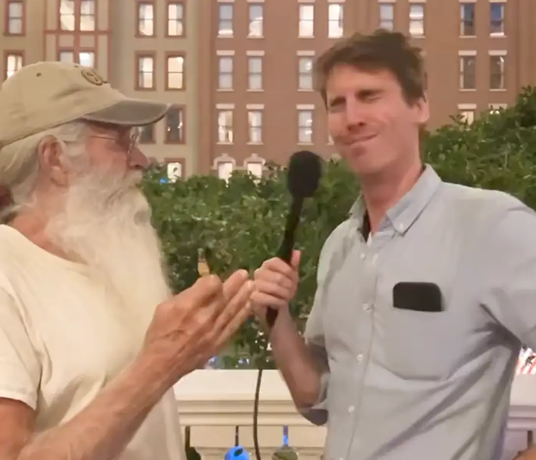 Jason Selvig wasn't quite buying the man's theory.