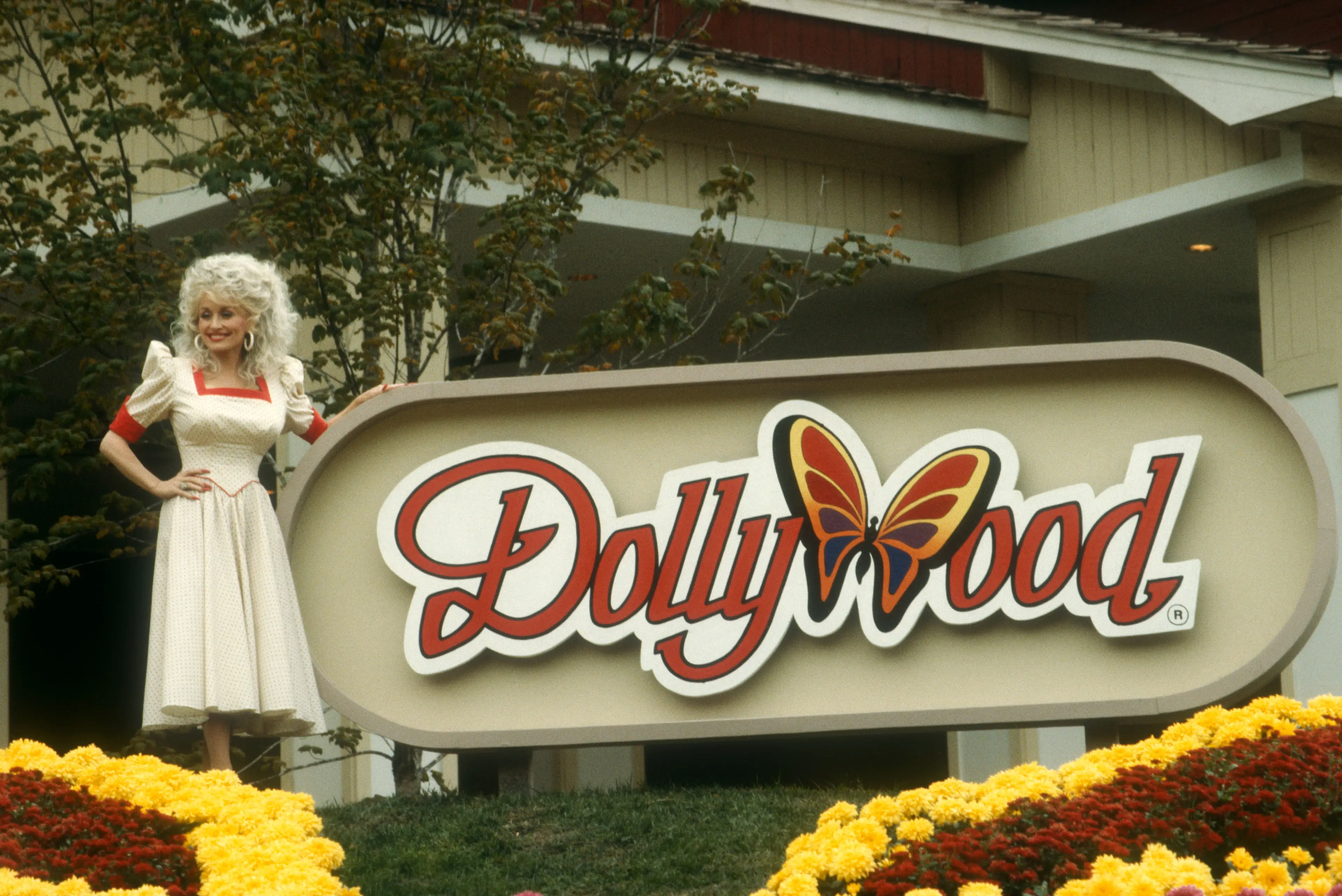 The star rebranded the park as Dollywood in 1986 (Ron Davis/Getty Images)