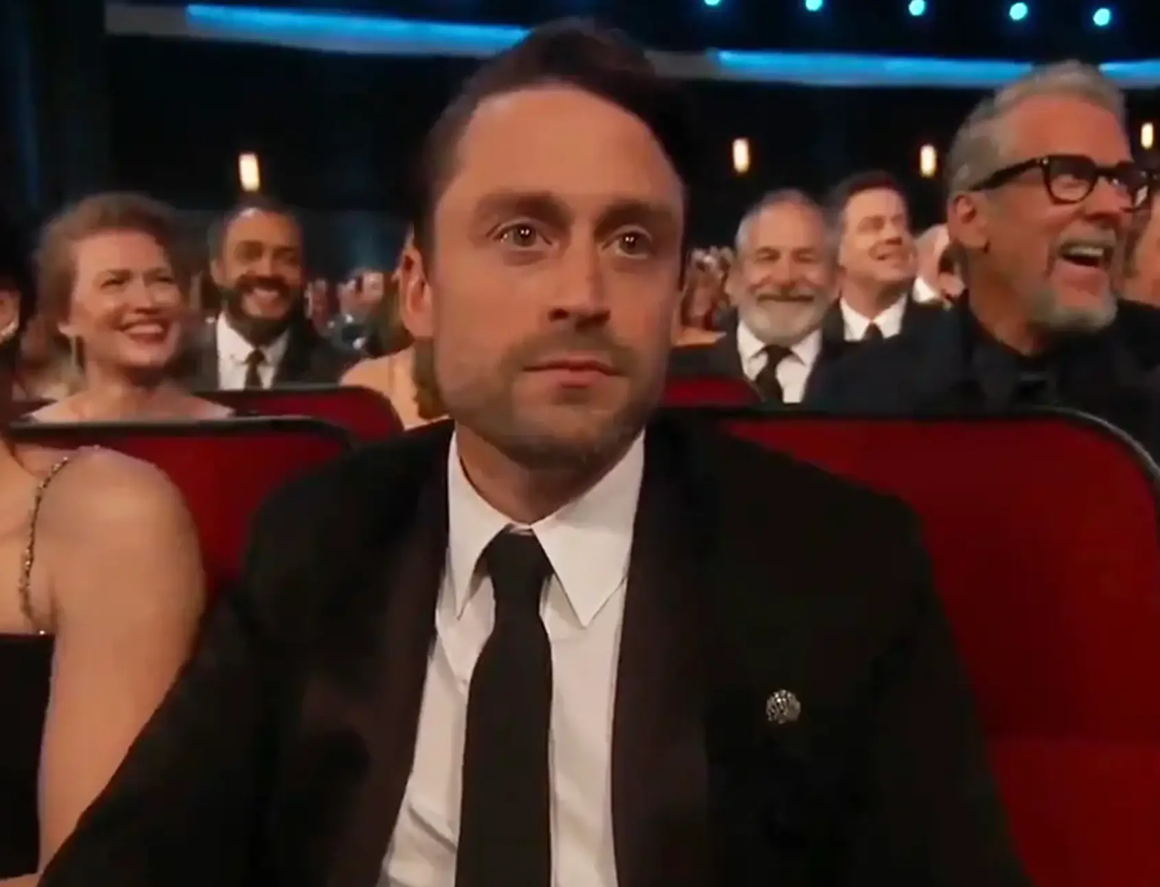 Culkin didn't look impressed.