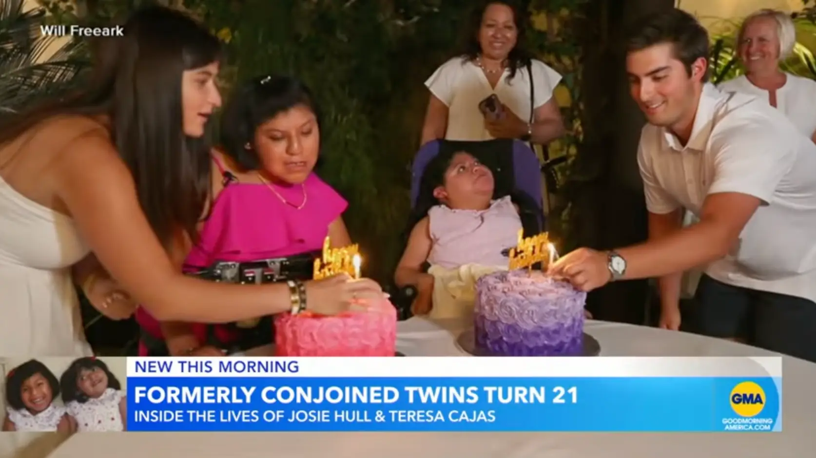 They recently celebrated their 21st birthdays.