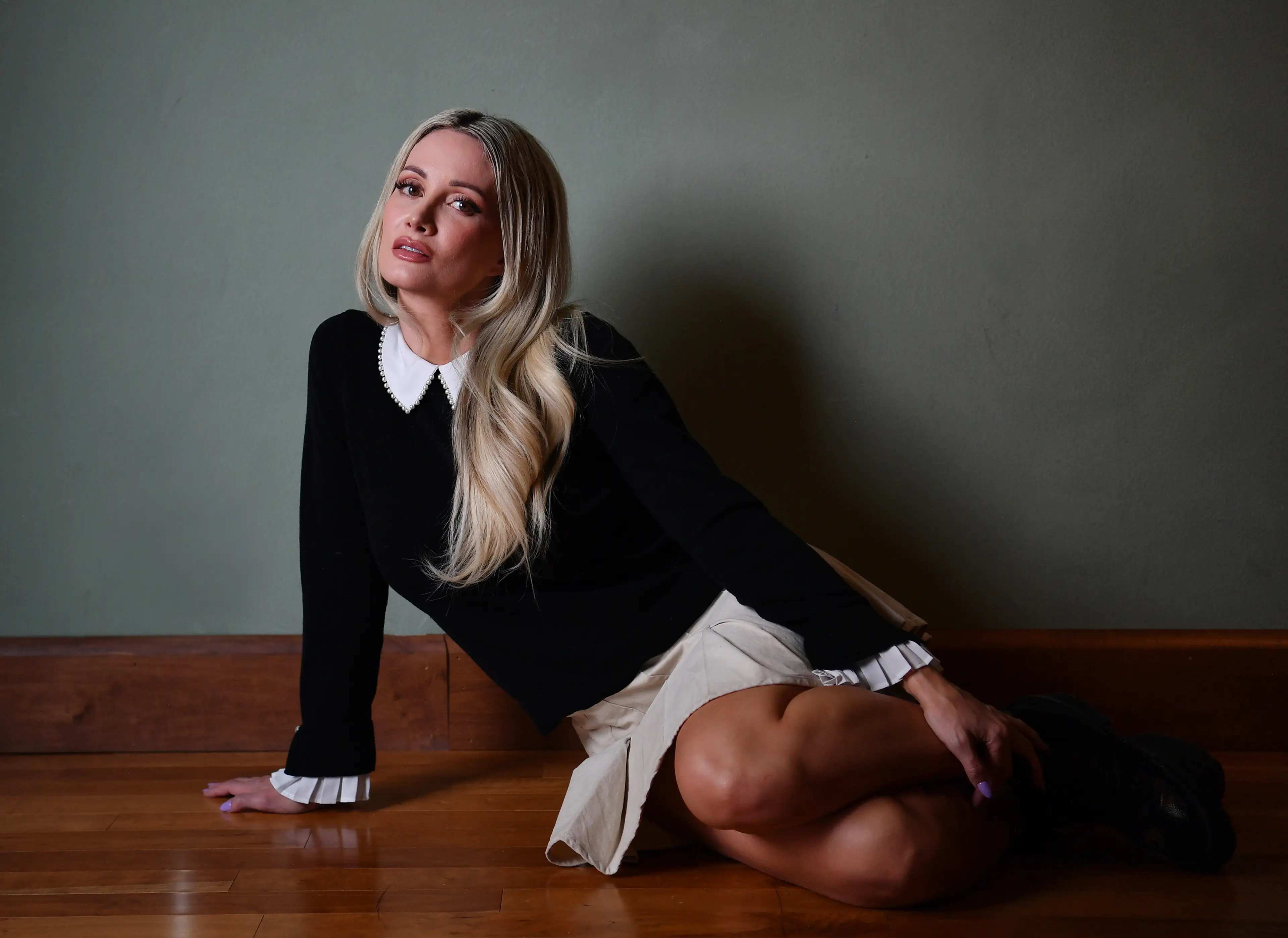 Holly Madison used to date Hugh Hefner.