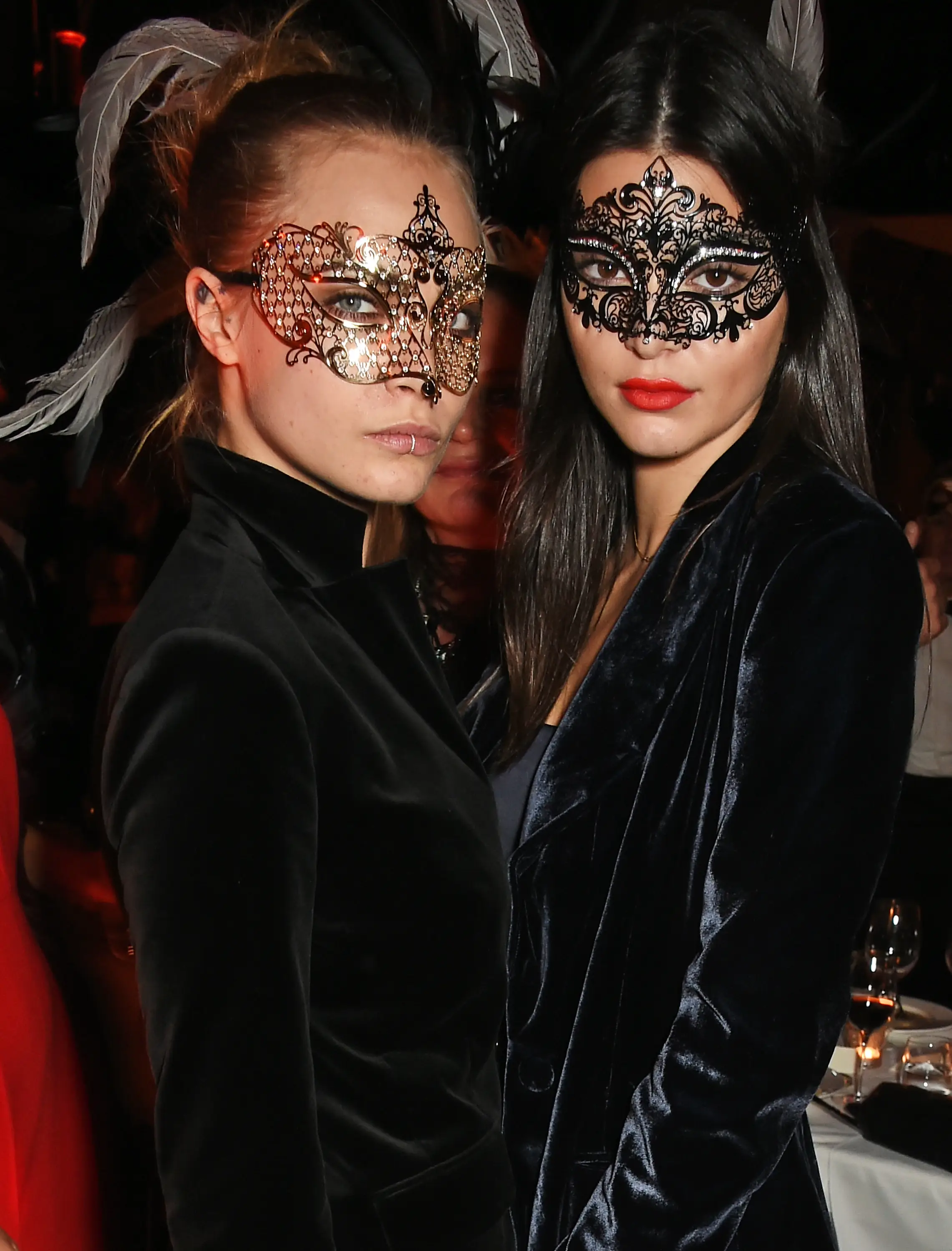 Kendall and Cara in 2015. (David M. Benett/Dave Benett/Getty Images for Eva Cavalli)