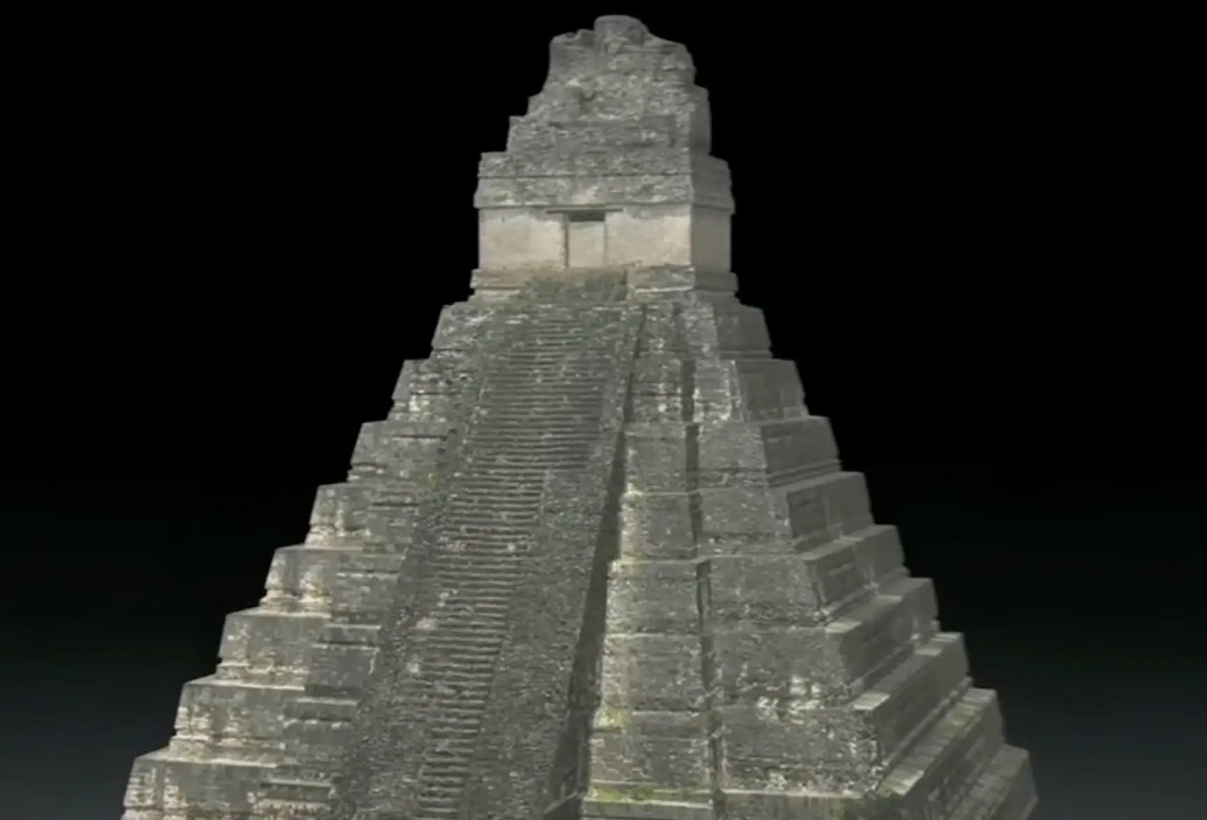 A Mayan temple similar to that found in Valeriana (BBC)