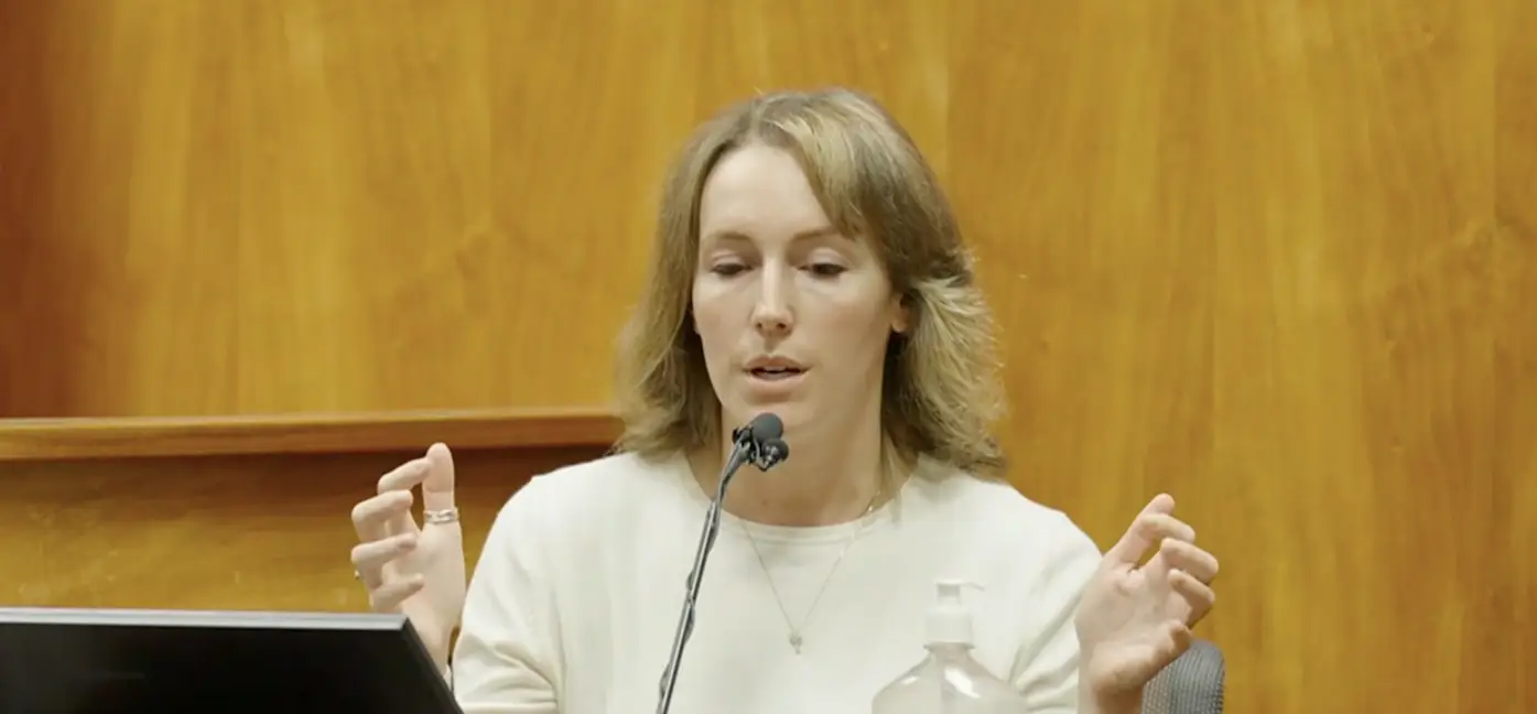 Arielle Konig testified during the second-degree attempted murder trial (ABC News)