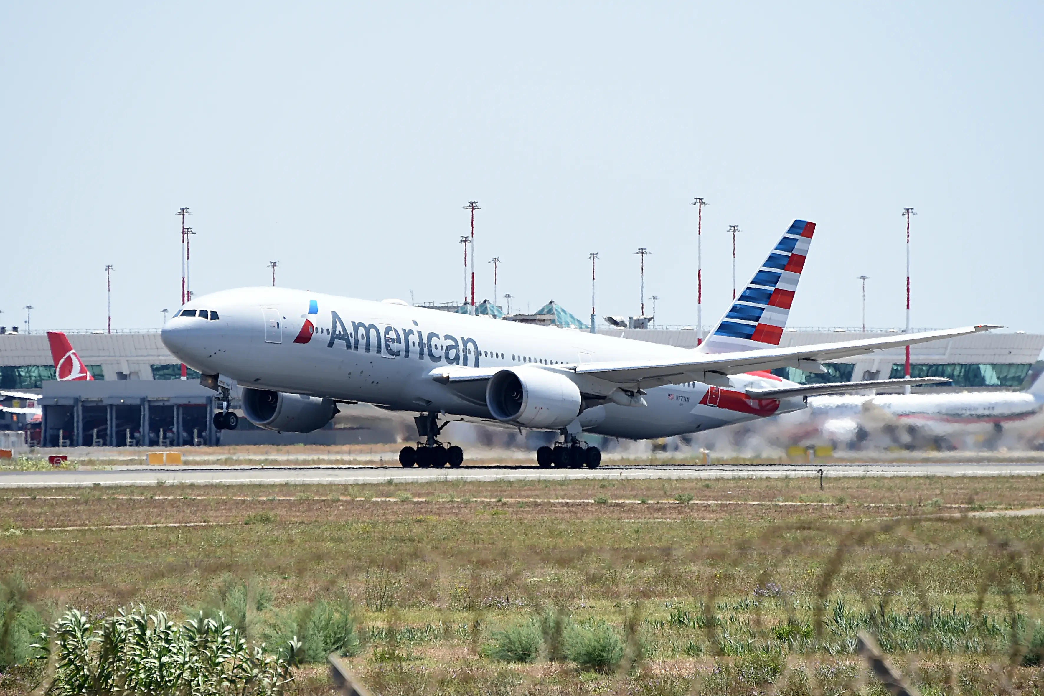American Airlines say the rapper was not intentionally targeted. (Massimo Insabato/Archivio Massimo Insabato/Mondadori Portfolio via Getty Images)