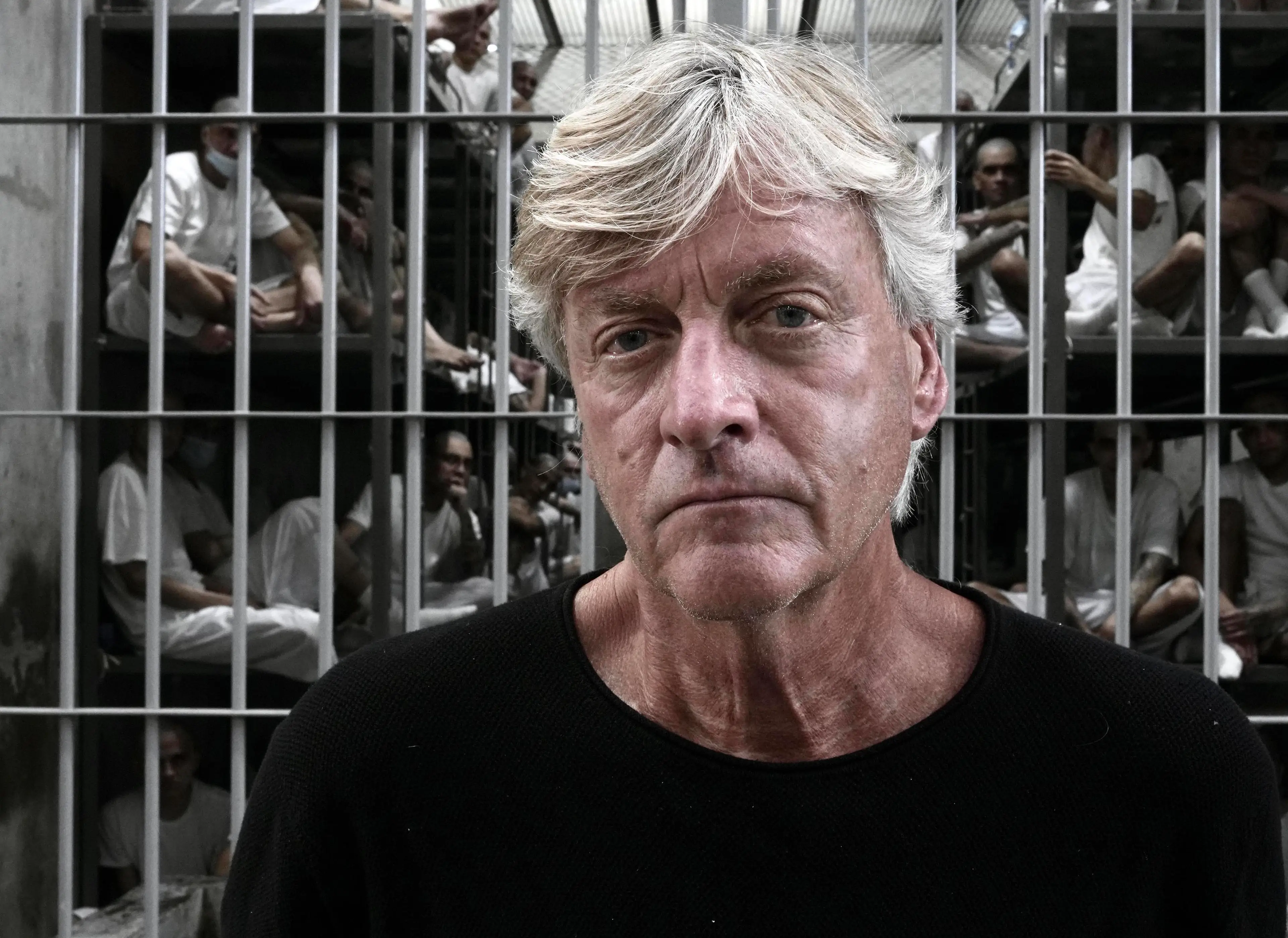 Madeley claimed the isolation cells smelled like 'fear' in the documentary (Channel 5/Paramount)