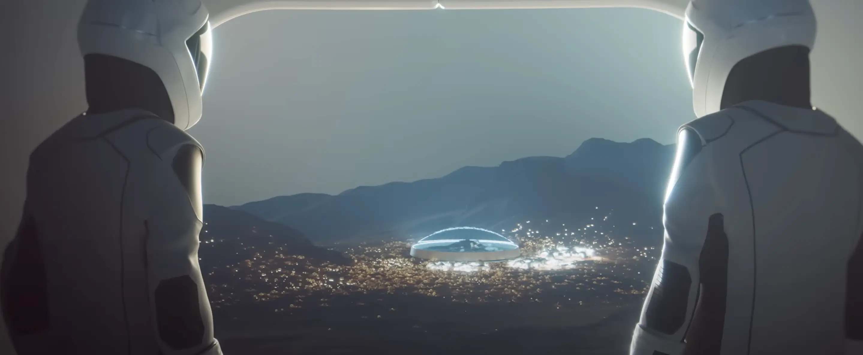 The clip shows Musk's dream to make humans a 'multi-planetary species'.