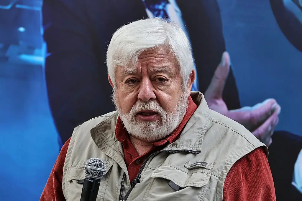 Jaime Maussan has alleged that a carnivorous creature has been killing chickens, roosters and rabbits in the Valley of Juárez in Chihuahua. (Photo by Medios y Media/Getty Images)