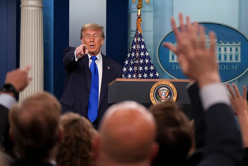 Donald Trump said it was his 'favorite question' (Demetrius Freeman/The Washington Post via Getty Images)