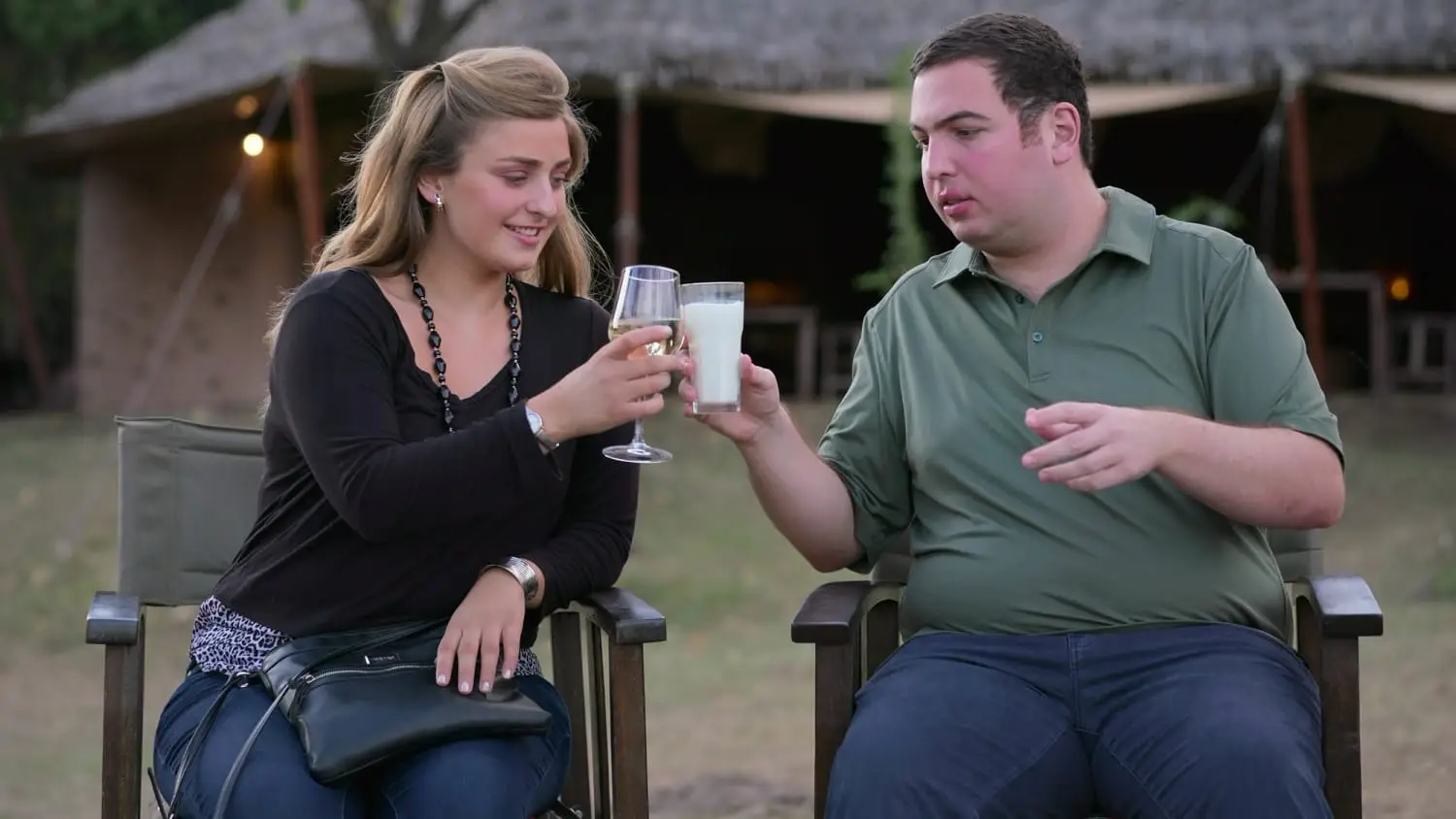 Abbey opened up about finding love again following her split from David. (Netflix)