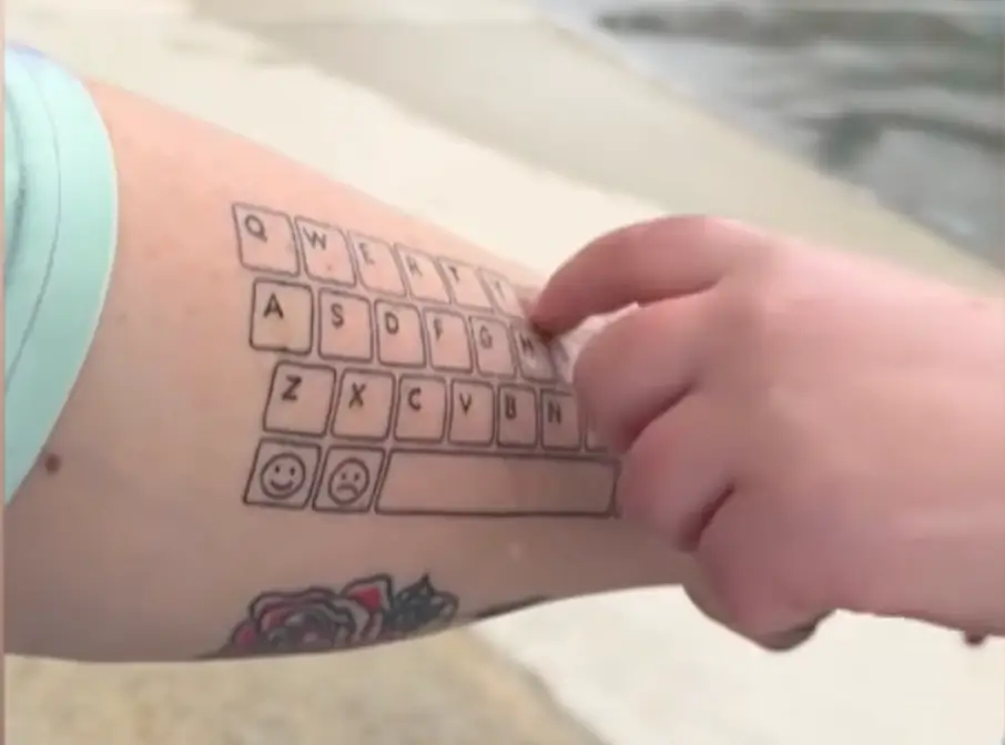 Jessica Fletcher came up with the tattoo idea after Hunter's communication device stopped working during breakfast. (This Morning)