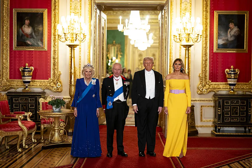 The royal family hosted a dinner for Donald and Melania Trump (Aaron Chown-WPA Pool/Getty Images)
