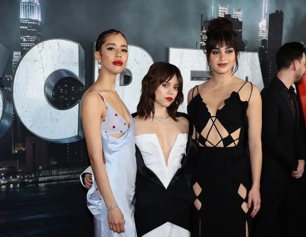 Jenna Ortega dropped out of the film following her co-star's firing (Photo by Dimitrios Kambouris/Getty Images)