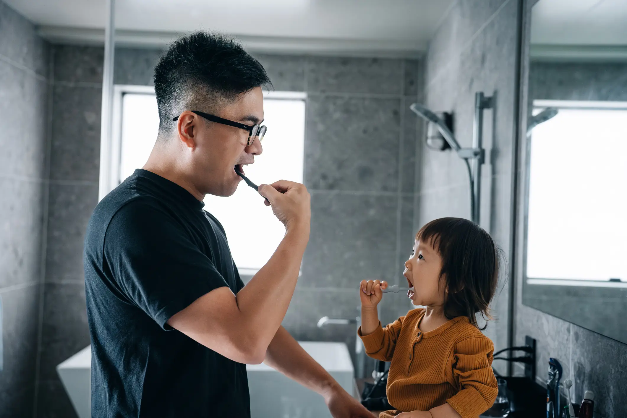 It's now been suggested that we should be brushing 3 times a day (Getty Stock)