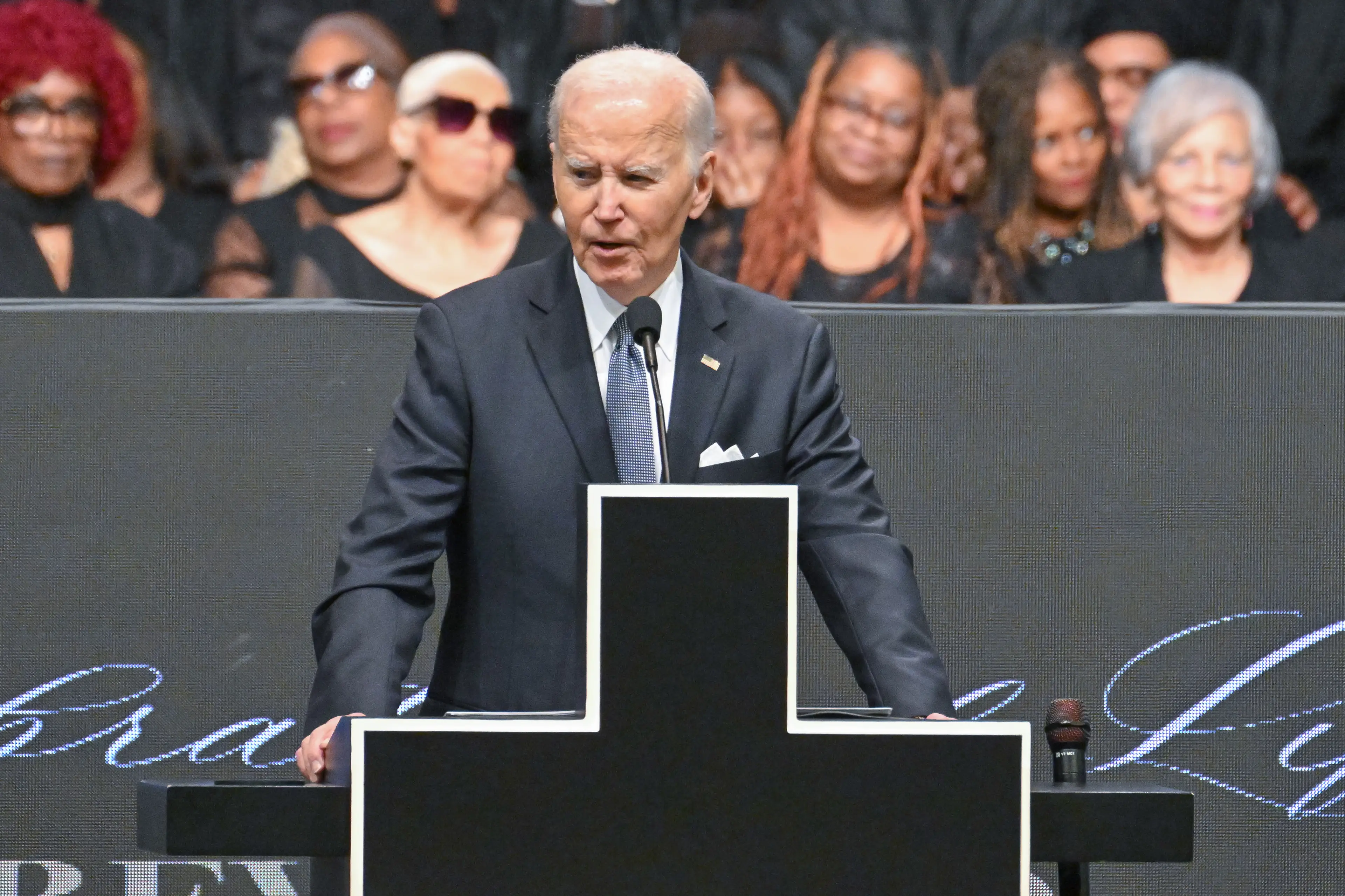 Biden has since been undergoing treatment for the condition (Earl Gibson III/Deadline via Getty Images)