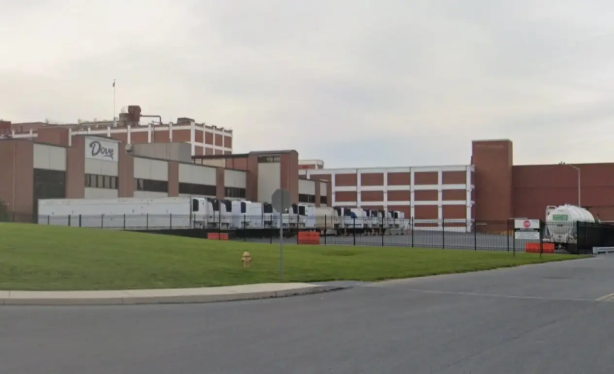 Two people who are believed to be employees at the Mars facility fell into waist-deep chocolate.