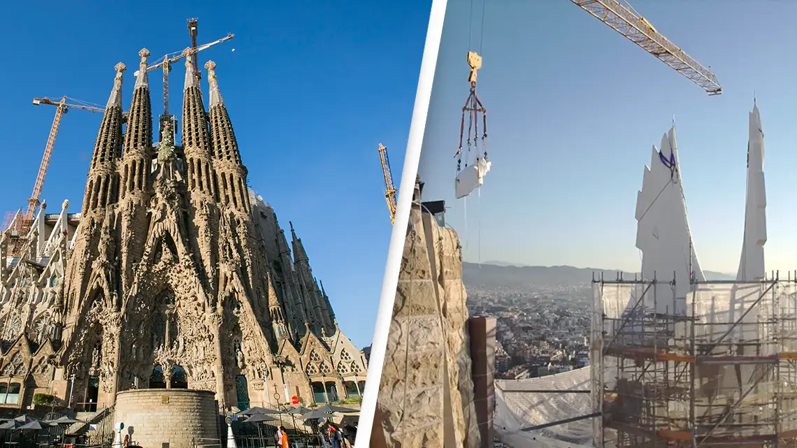 Ivan/Getty Images/ @sagradafamilia/X