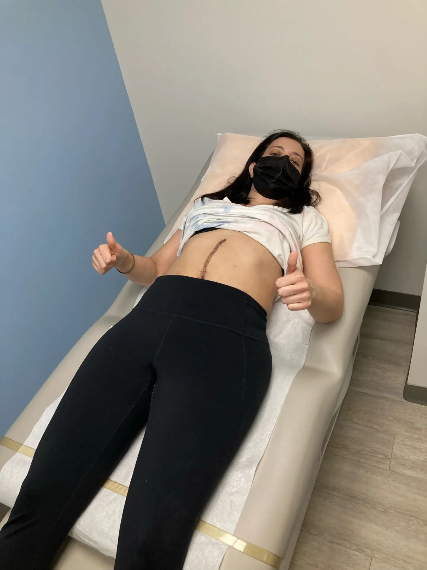 Lindsay has undergone multiple surgeries since her cancer diagnosis (Lindsay Barad)