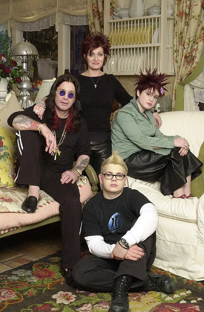 Ozzy, Sharon, Kelly, and Jack landed their own TV show in 2002 (Michael Yarish/MTV/Getty Images)