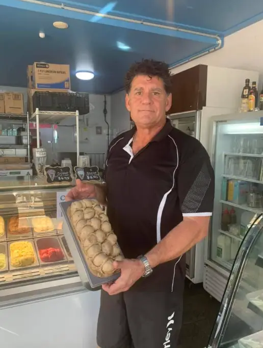 Another customer called out the cafe owner on social media.