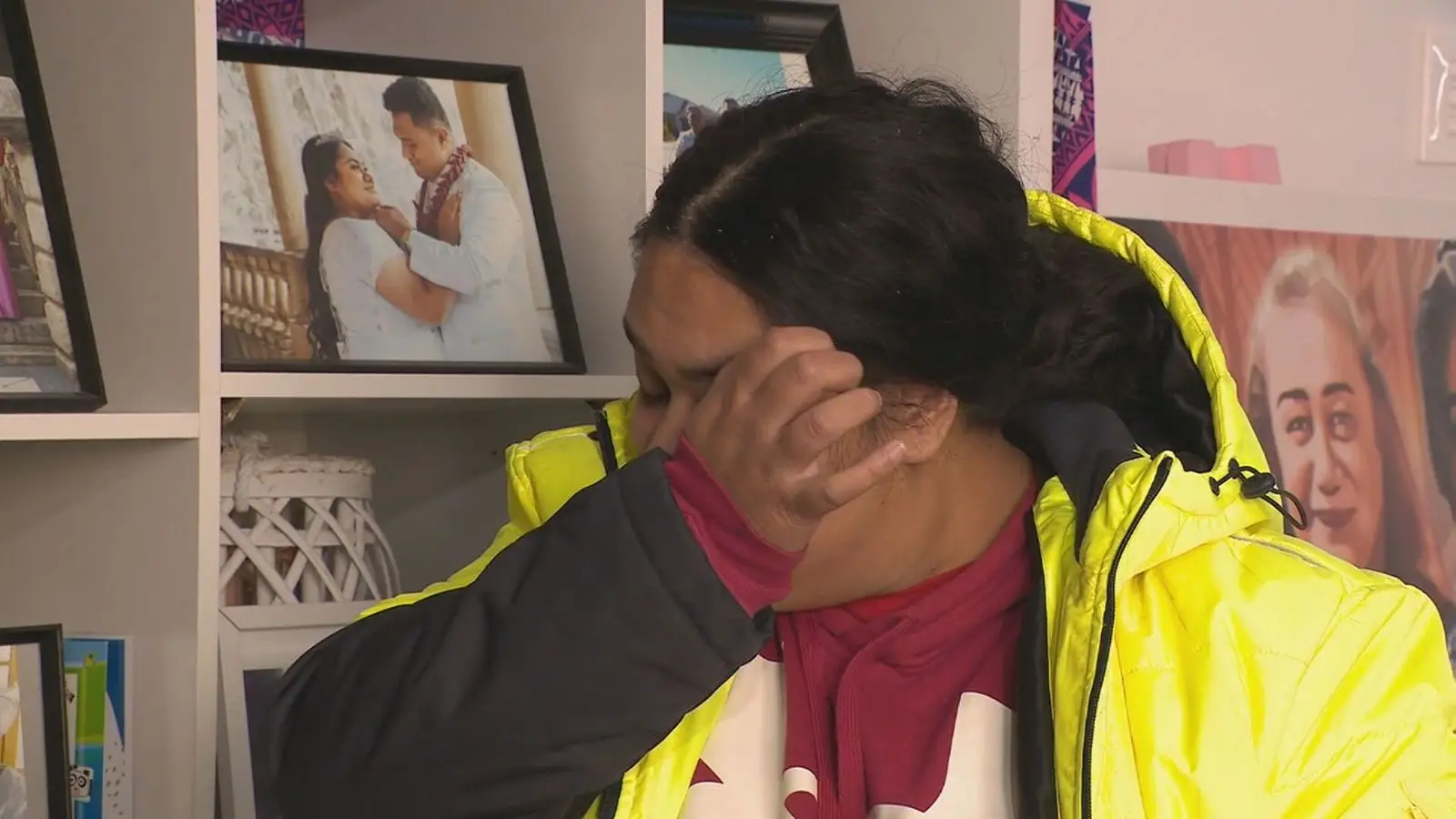 His wife expressed that she 'couldn't believe' he was gone. (9News)