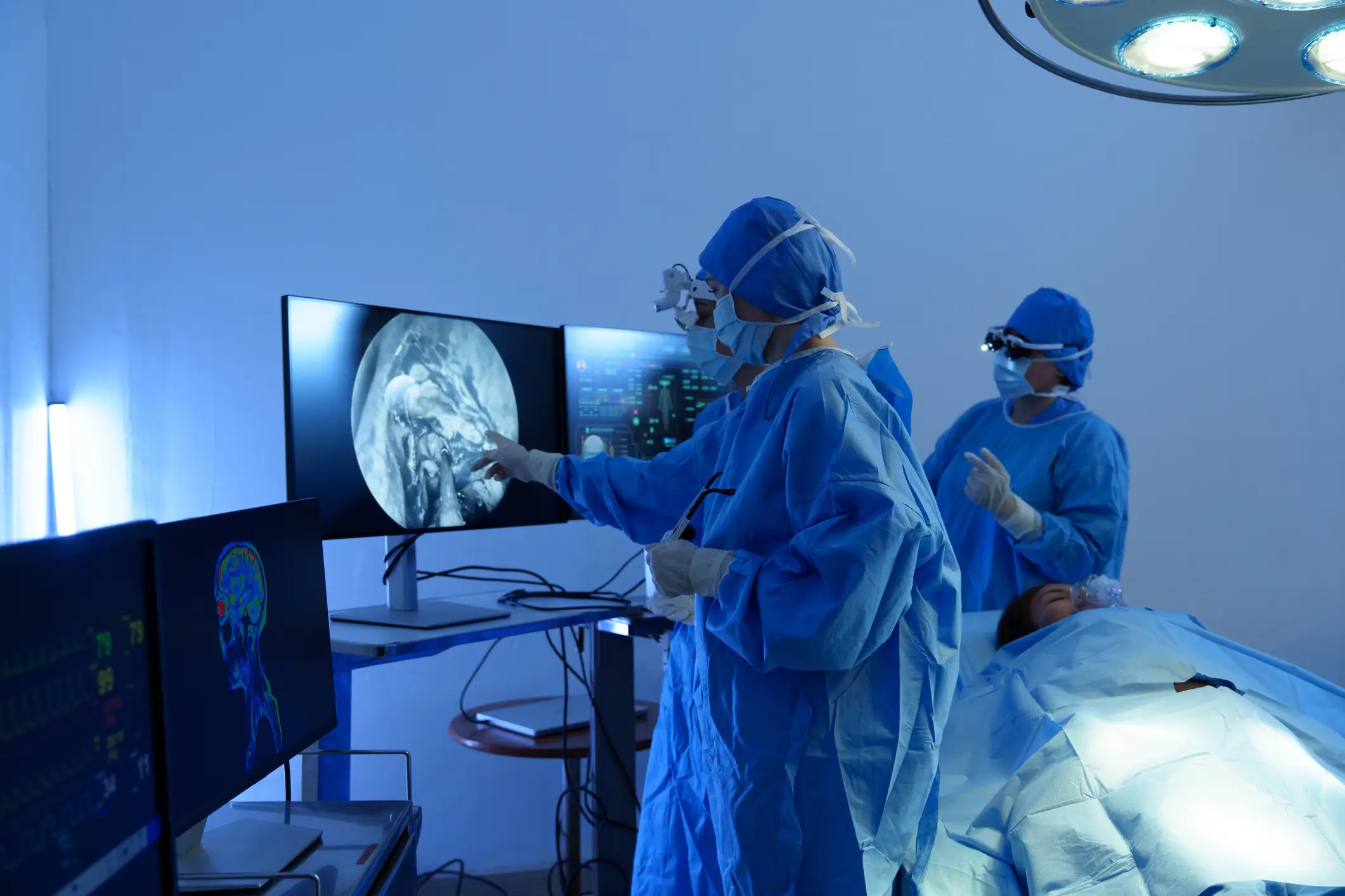 The child was reportedly permitted inside the operating room (Getty)