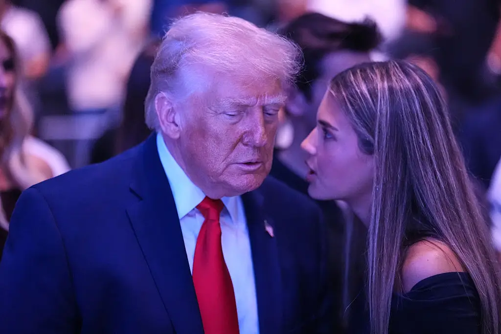 Kai Trump has a close relationship with her grandfather (Photo by Julia Demaree Nikhinson - Pool/Getty Images)