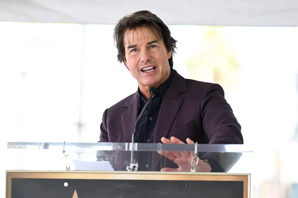 Tom Cruise said the moment was 'f****d' up (Photo by Gilbert Flores/Variety via Getty Images)