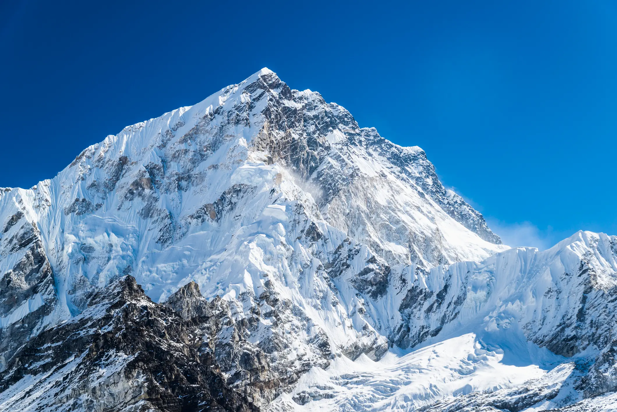 Mount Everest is the world's highest peak above sea level (Getty Stock)