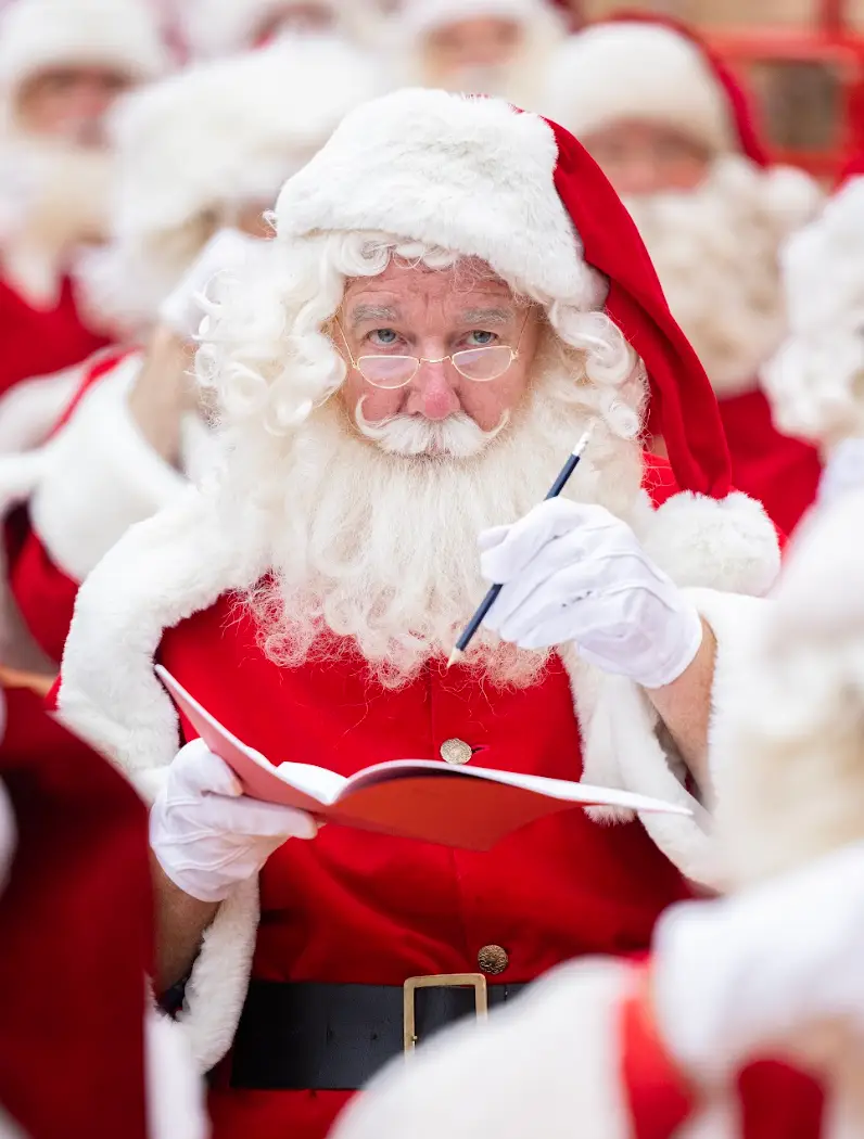Training to be Santa is a lot harder than you think.