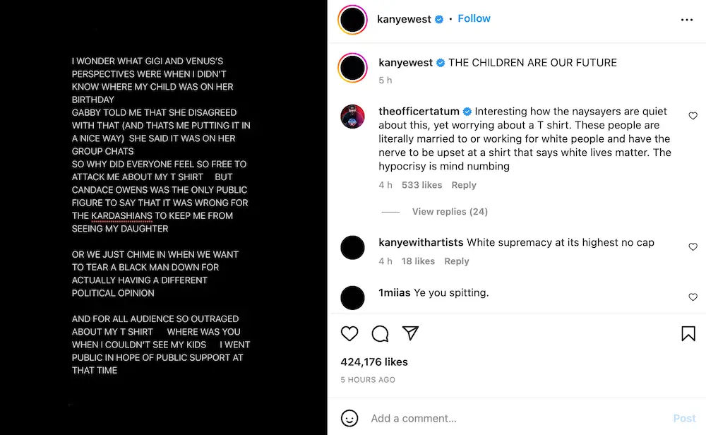 The rapper brought up the birthday party drama amid the t-shirt backlash.