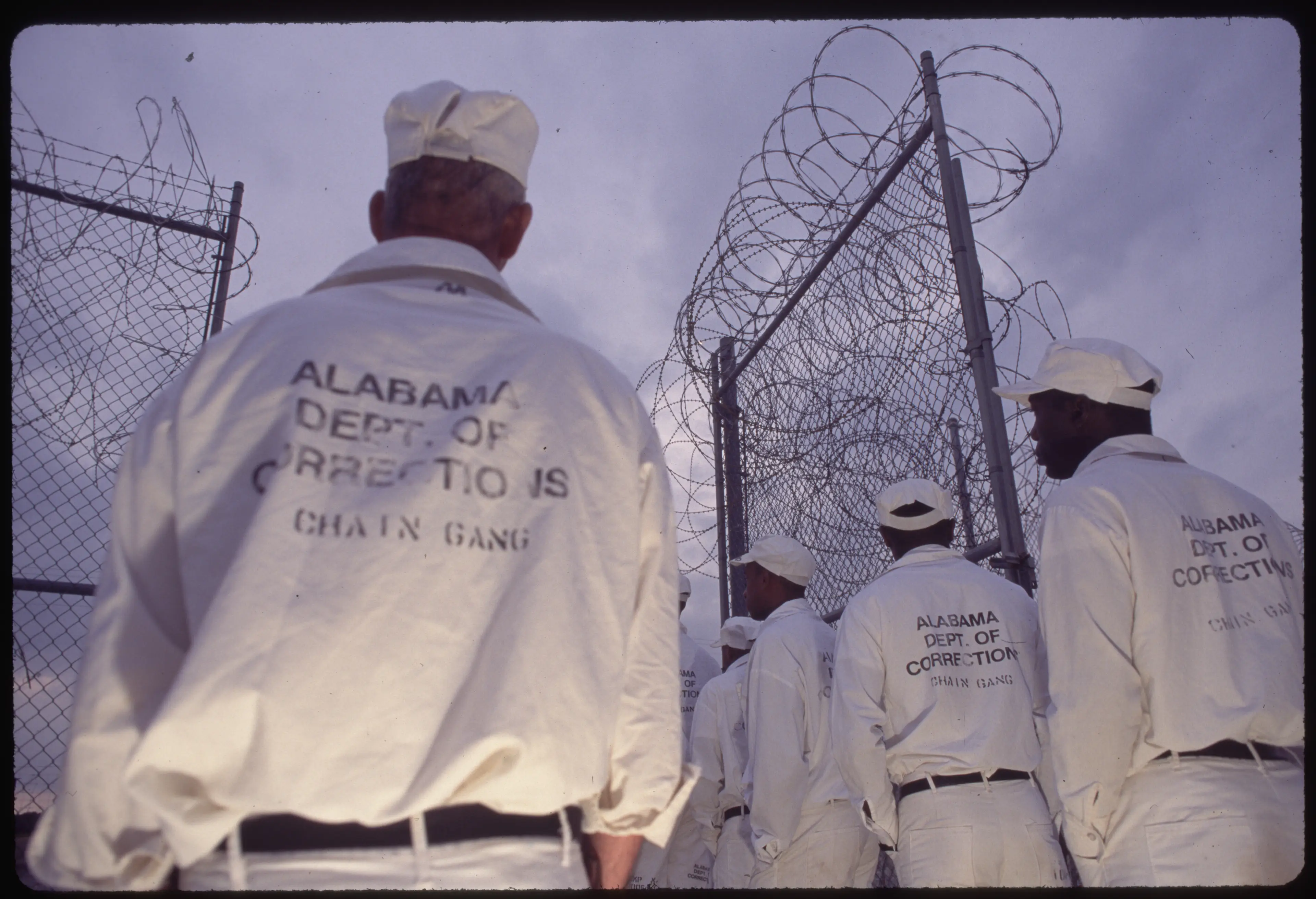 It's best not to blend in with the prisoners (mark peterson/Corbis via Getty Images)