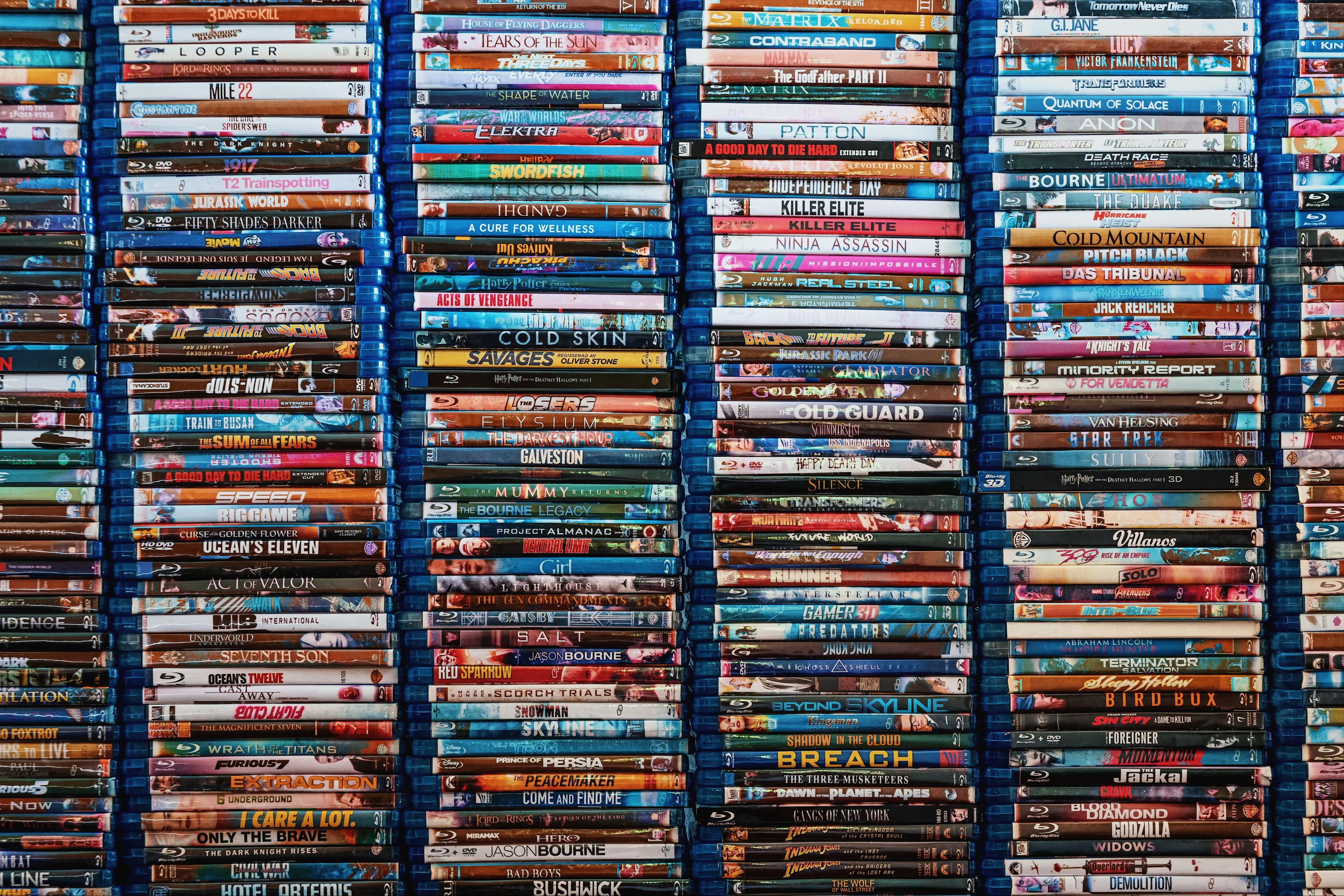 I wish my DVD collection could look this vast (Getty Stock Image)
