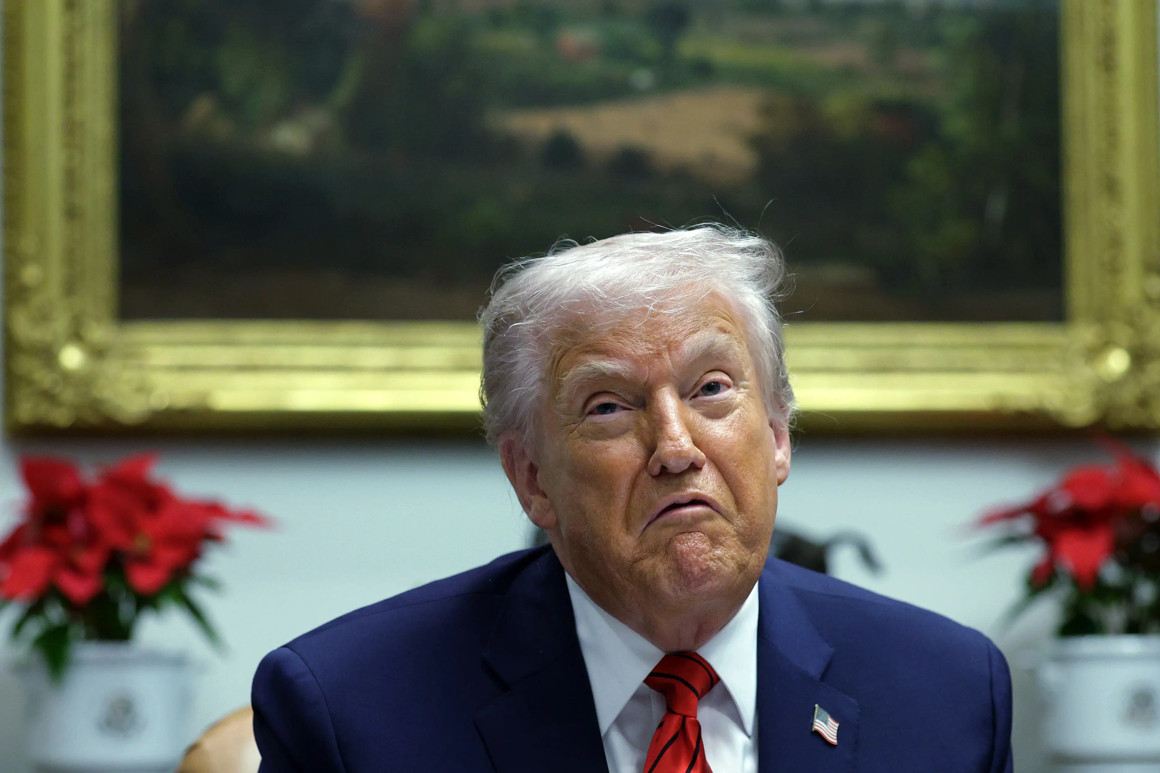 Trump has hit out at numerous reporters in recent weeks (Alex Wong/Getty Images)