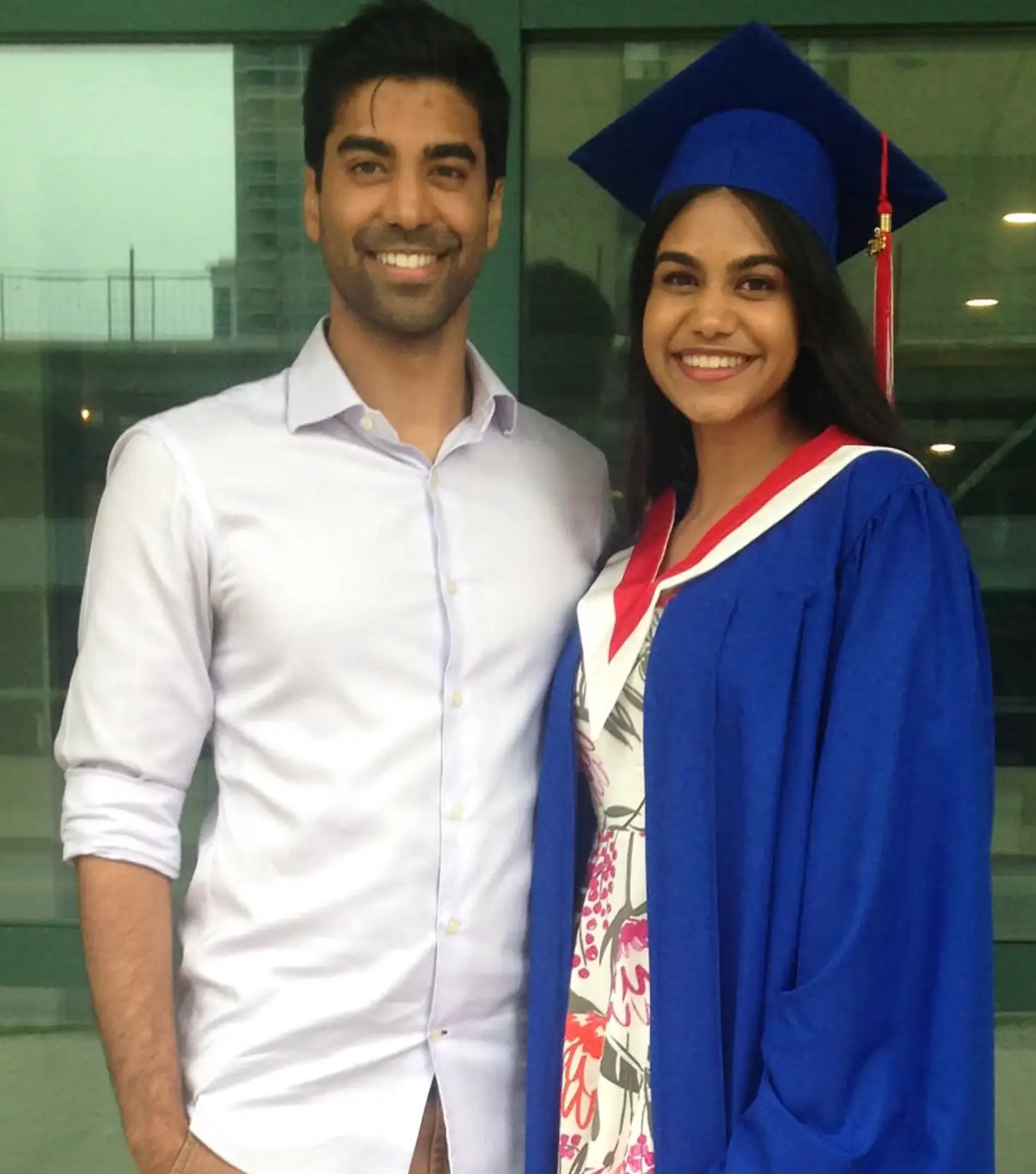 Raymond posted a heartfelt Instagram dedicated to his little sister after she graduated from high school (Instagram/@raymondablack)