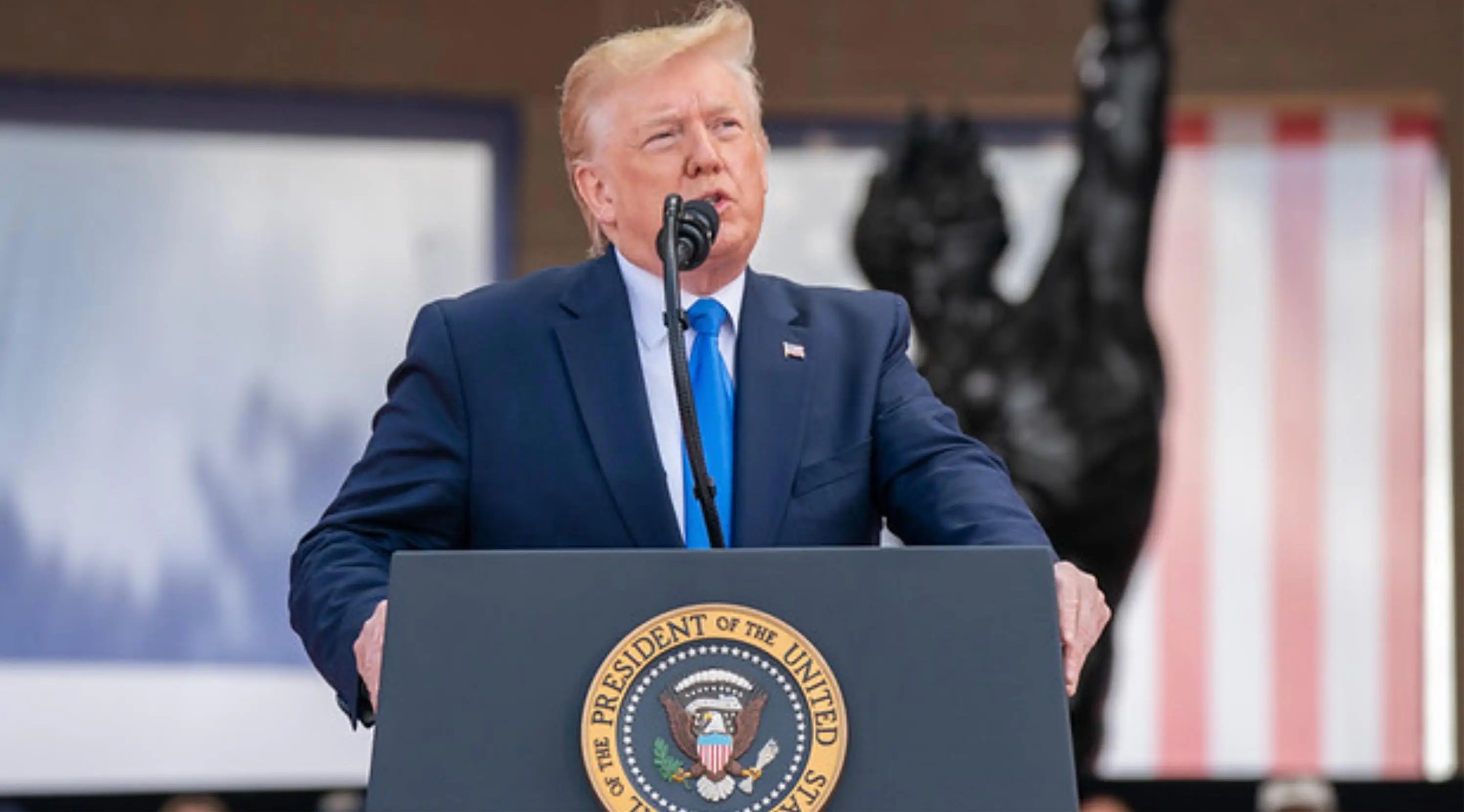 Trump lost out to Biden in the 2020 election.