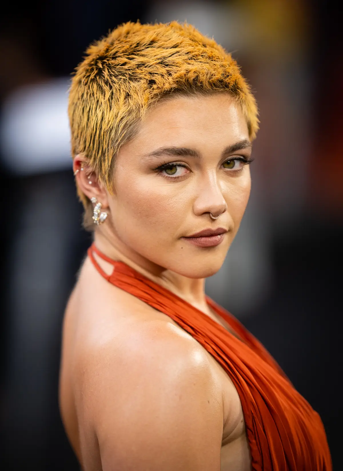 Florence Pugh starred in Oppenheimer.