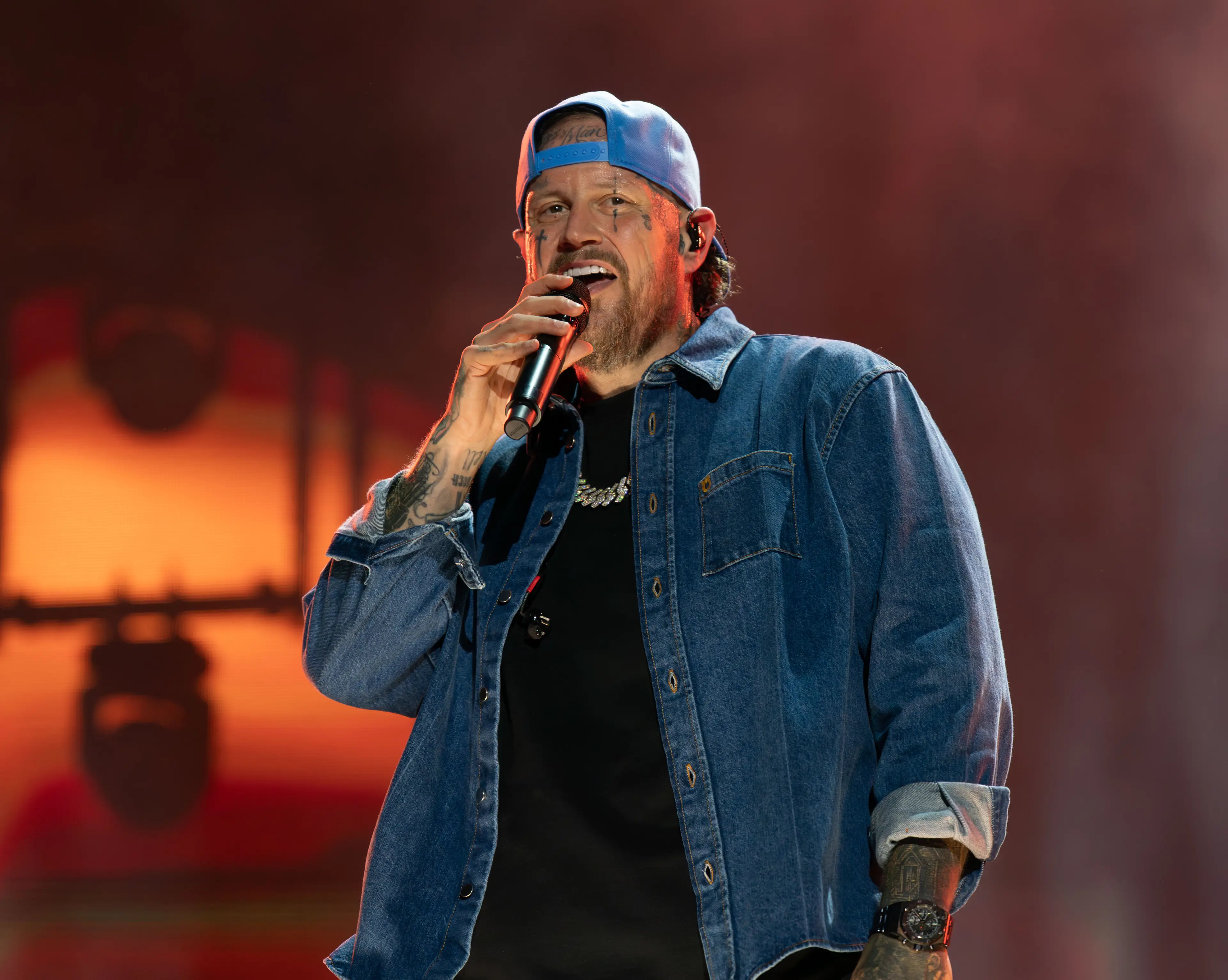 The singer has been very open about his battles with addiction (Connie Chornuk/Disney via Getty Images)
