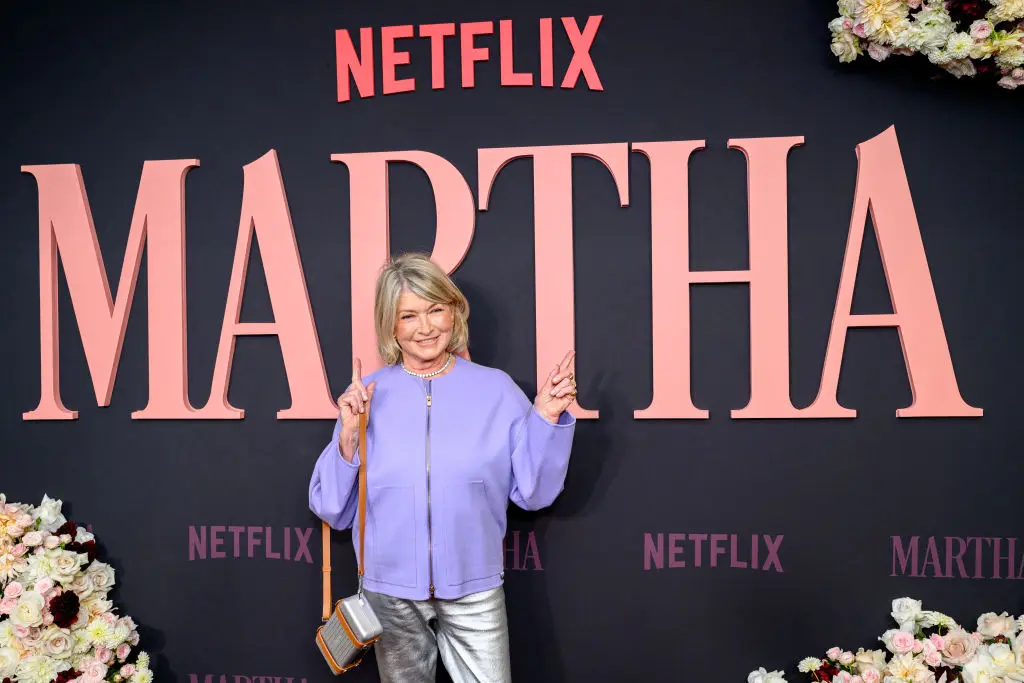 Stewart has been promoting her new cookbook in recent weeks while last month she attended Netflix's "Martha" New York premiere (Roy Rochlin/WireImage)