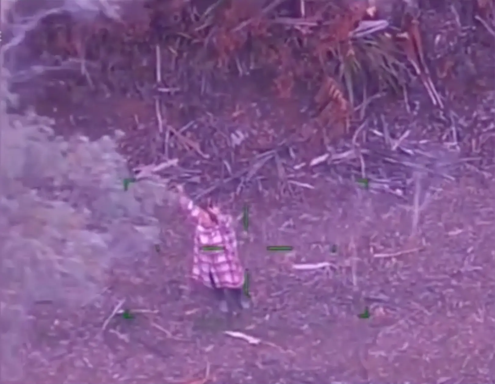 Lillian was praised for staying close to her car.