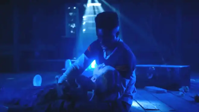 The pair didn’t even rehearse their emotional scene.