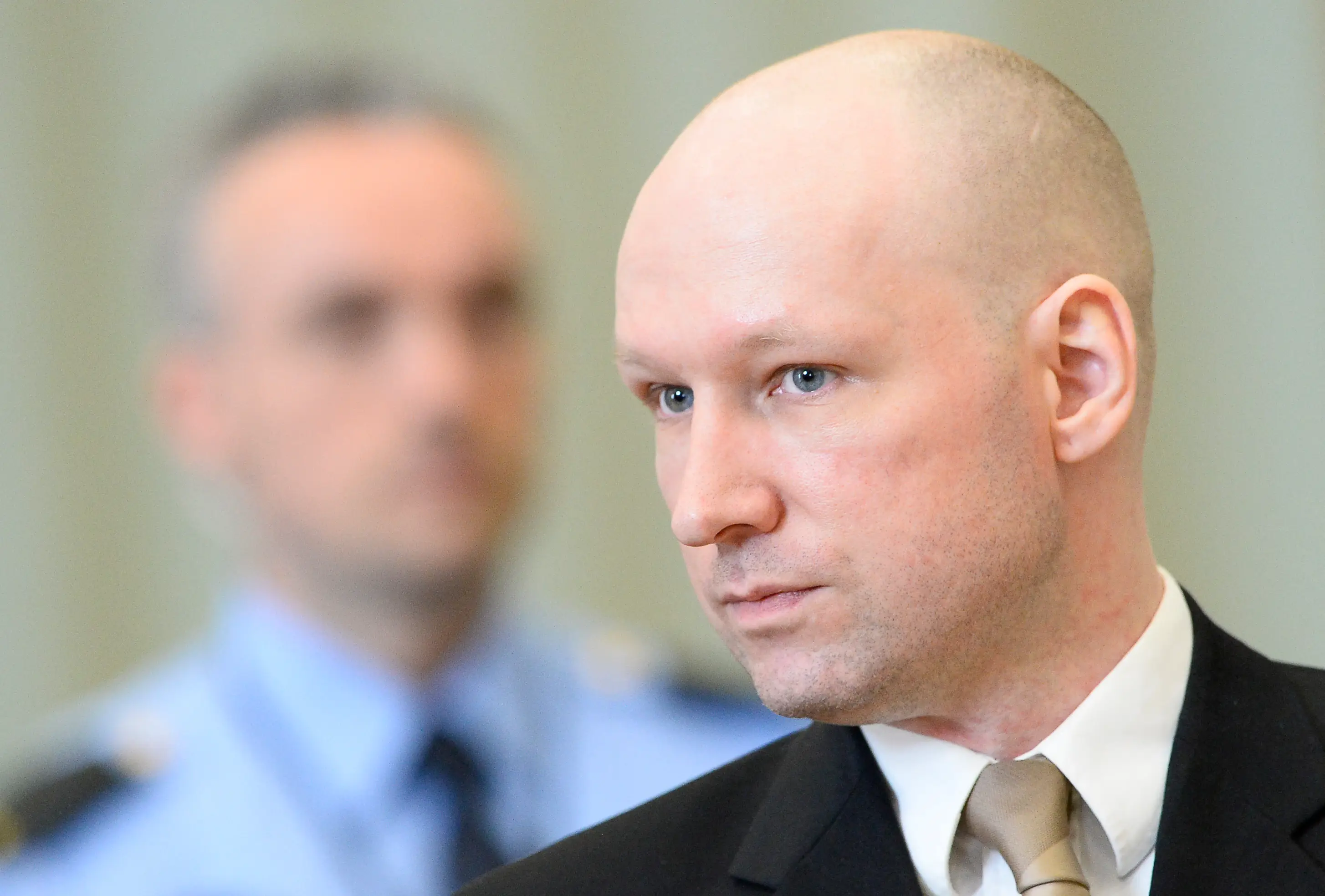 Anders Breivik was sentenced to 21 years in prison (JONATHAN NACKSTRAND/AFP via Getty Images)) 