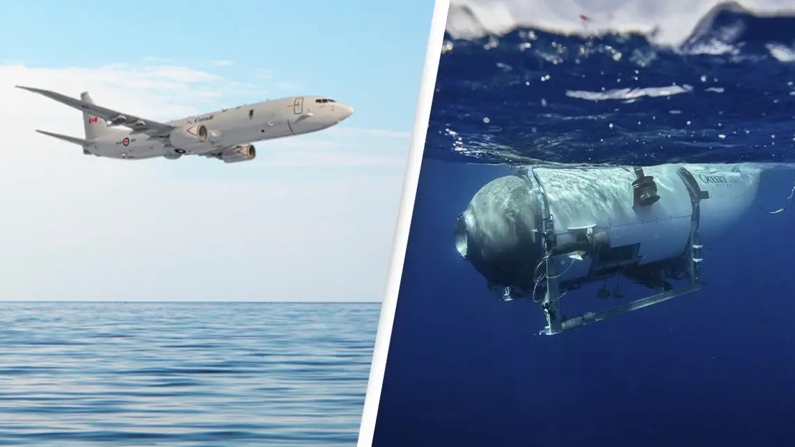 Leaked document reveals banging heard by plane as hunt for missing Titanic tourist sub continues