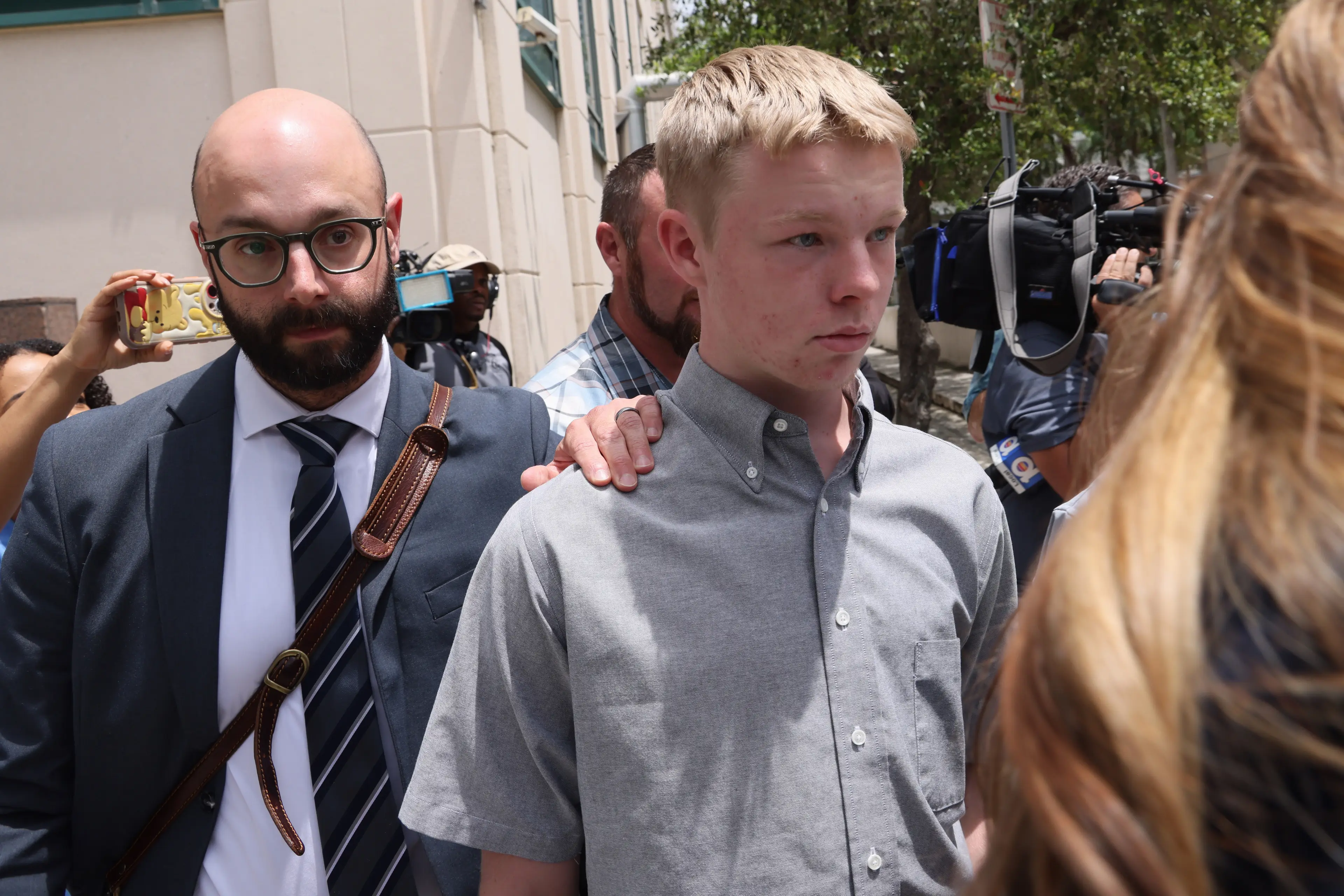 16-year-old Timothy Hudson can remain on bond (Romain Maurice/Getty Images)