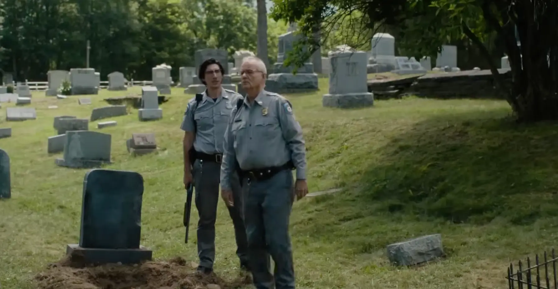 Adam Driver and Bill Murray star in the comedy-horror (Focus Features)