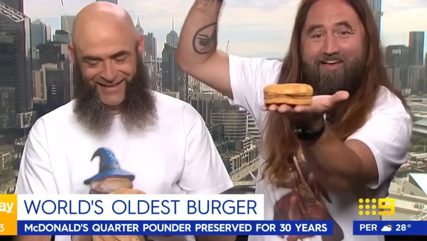 The pair were adamant that they had done nothing to preserve the food item (Today Show/Channel 9)