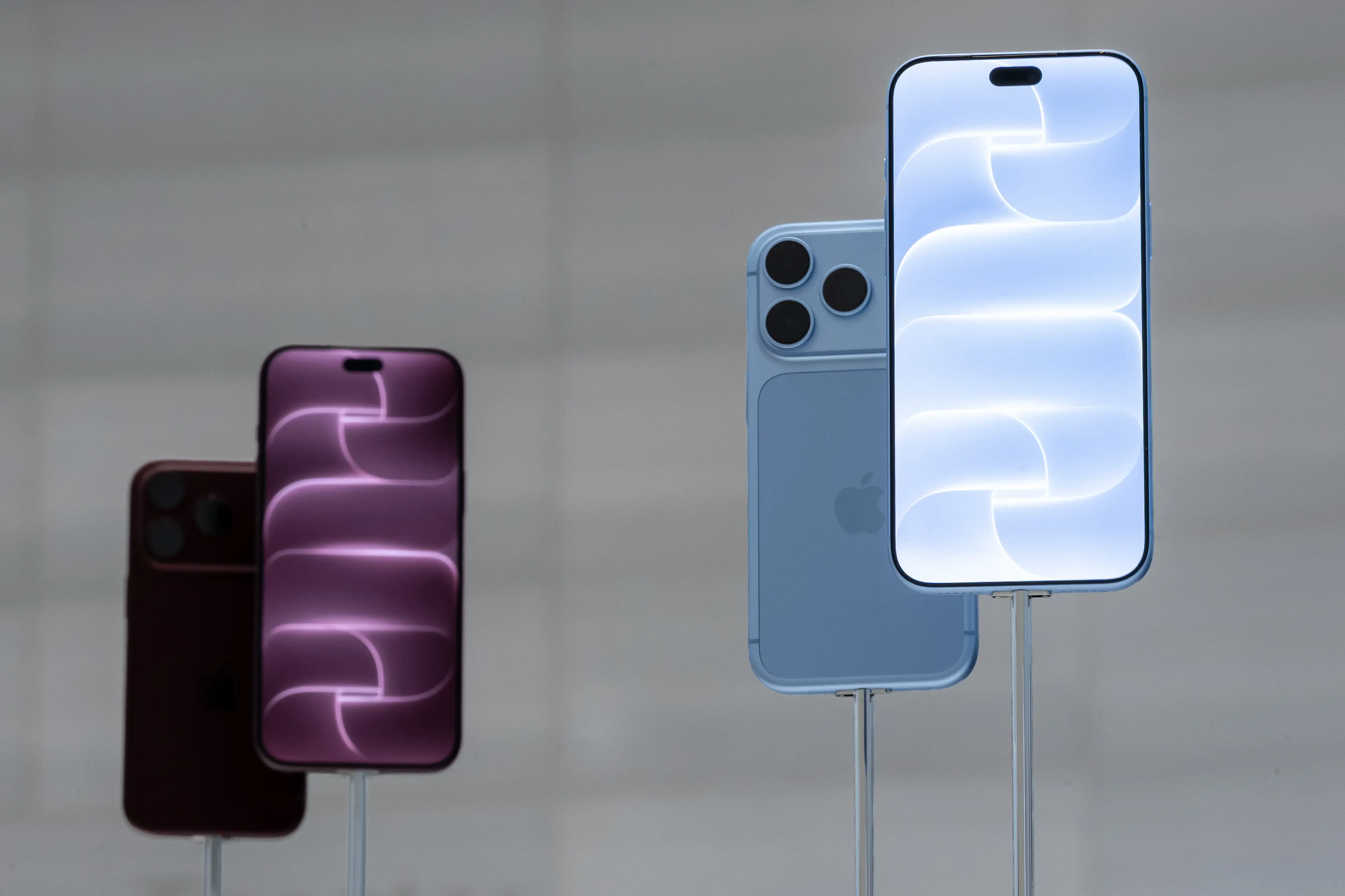 Apple iPhone 18 Pro and Pro Max smartphones will soon be available to pre-order (David Paul Morris/Bloomberg via Getty Images)